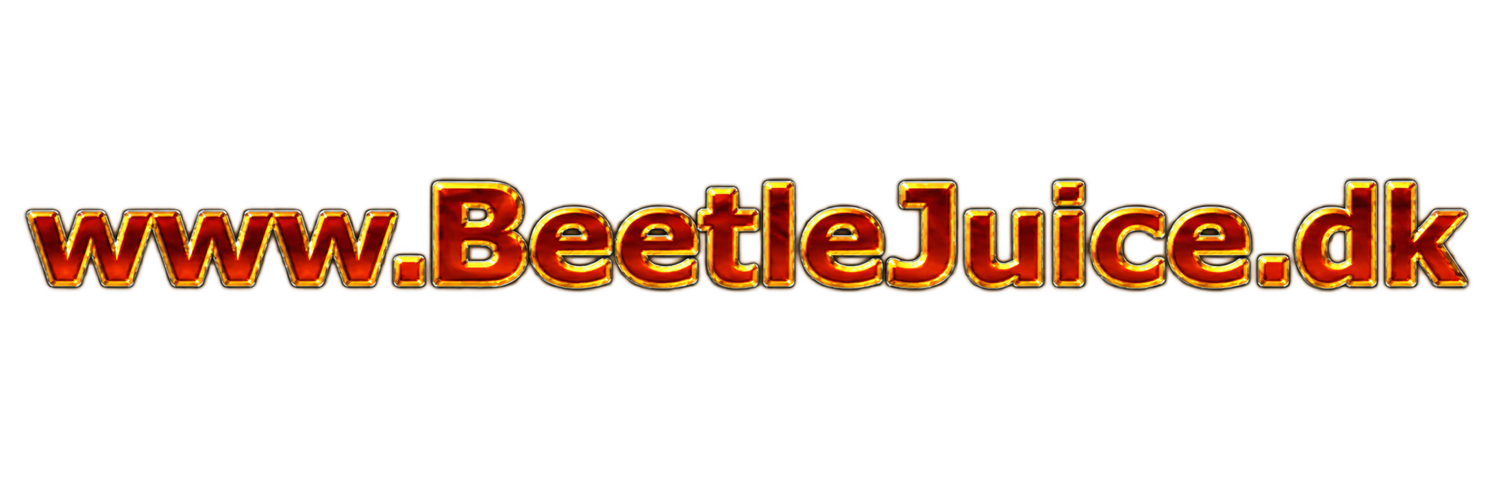 Original-style www.BeetleJuice.dk logo
